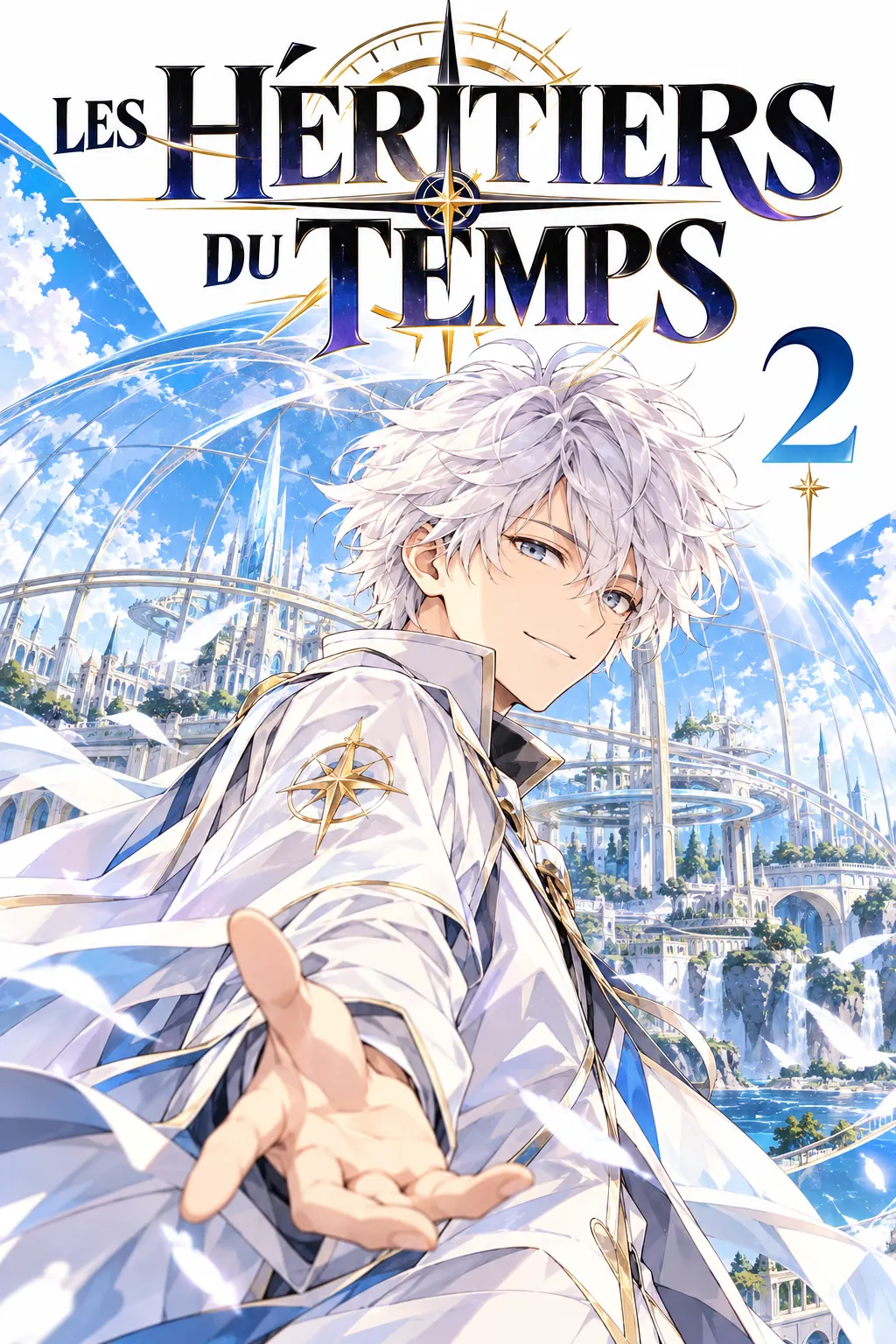 Couverture du tome 2 : Inoé devant un dôme de verre