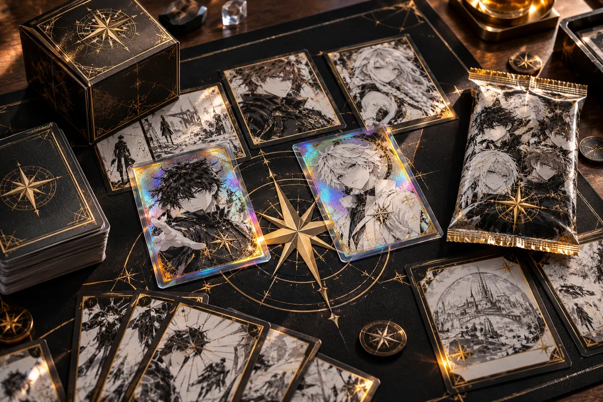 Cartes à collectionner holographiques